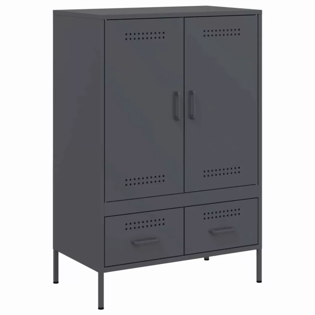 vidaXL Highboard Highboard Anthrazit 68x39x101,5 cm günstig online kaufen