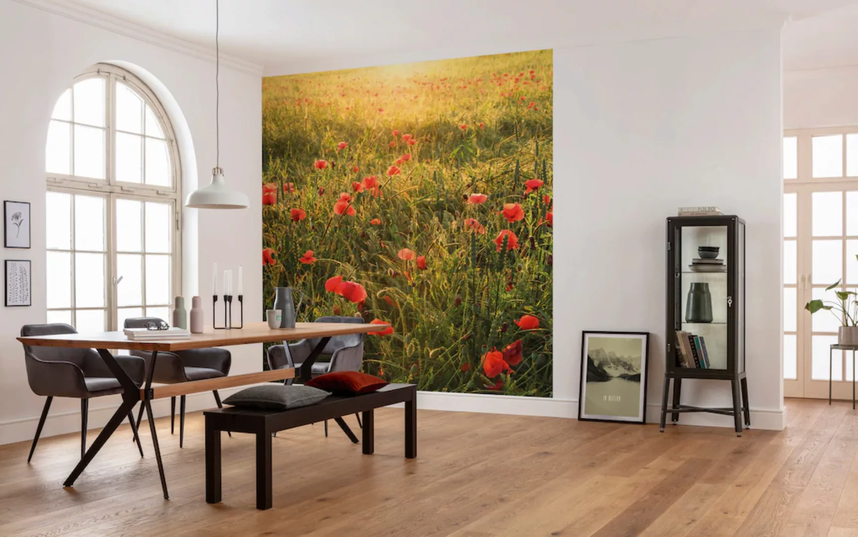 KOMAR Vlies Fototapete - Poppy World - Größe 250 x 280 cm mehrfarbig günstig online kaufen