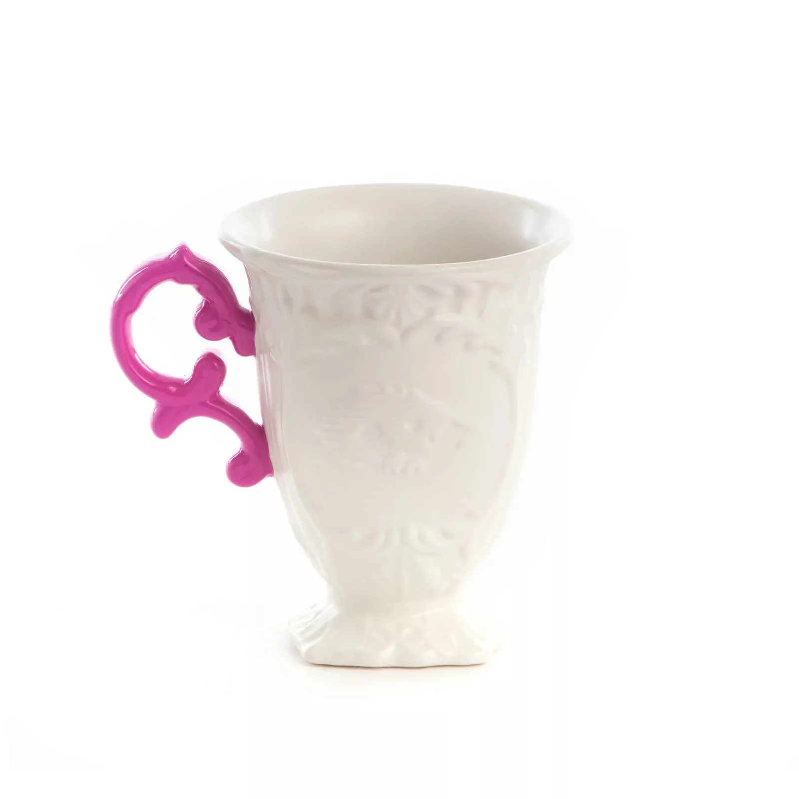 SELETTI Tasse I-Wares, weiß / rosa, 300 ml, Porzellan günstig online kaufen