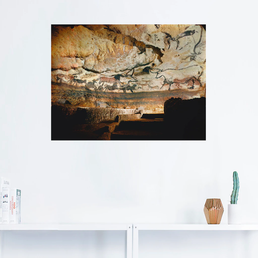 Artland Wandfolie »Höhle von Lascaux Dordogne«, Höhlen, (1 St.), selbstkleb günstig online kaufen