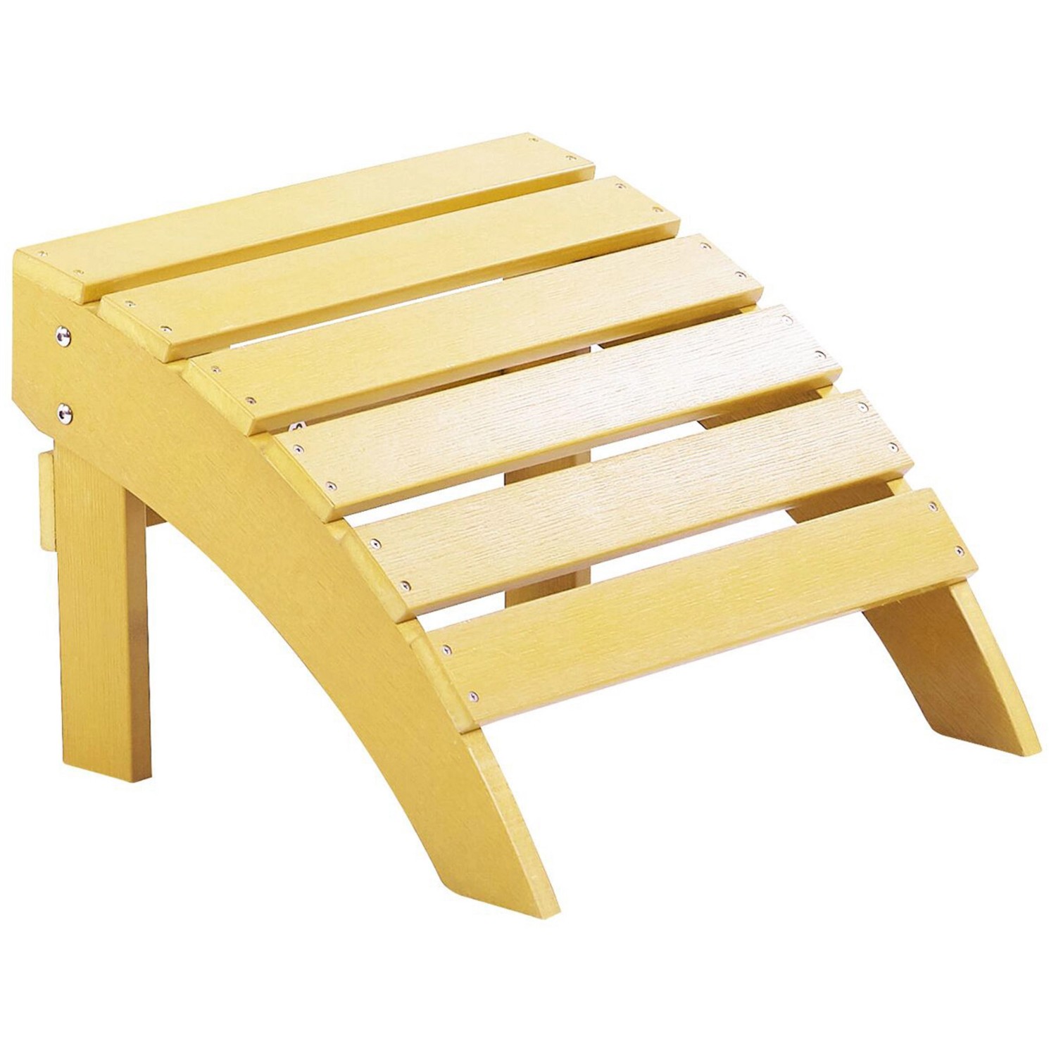 Beliani Fußhocker Gelb 43x50x34 günstig online kaufen