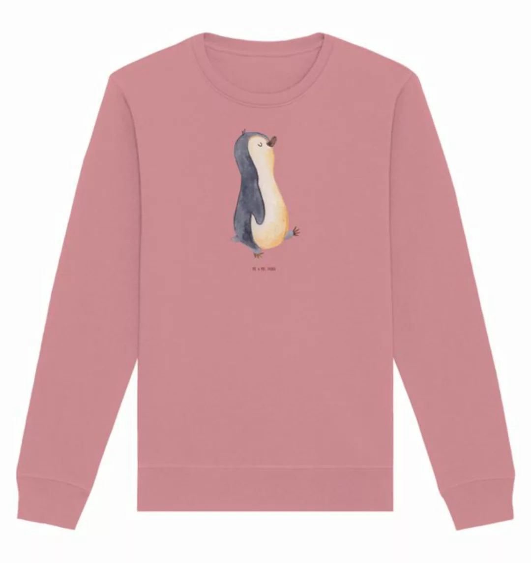 Mr. & Mrs. Panda Longpullover Pinguin marschieren Größe L - Canyon Pink - G günstig online kaufen