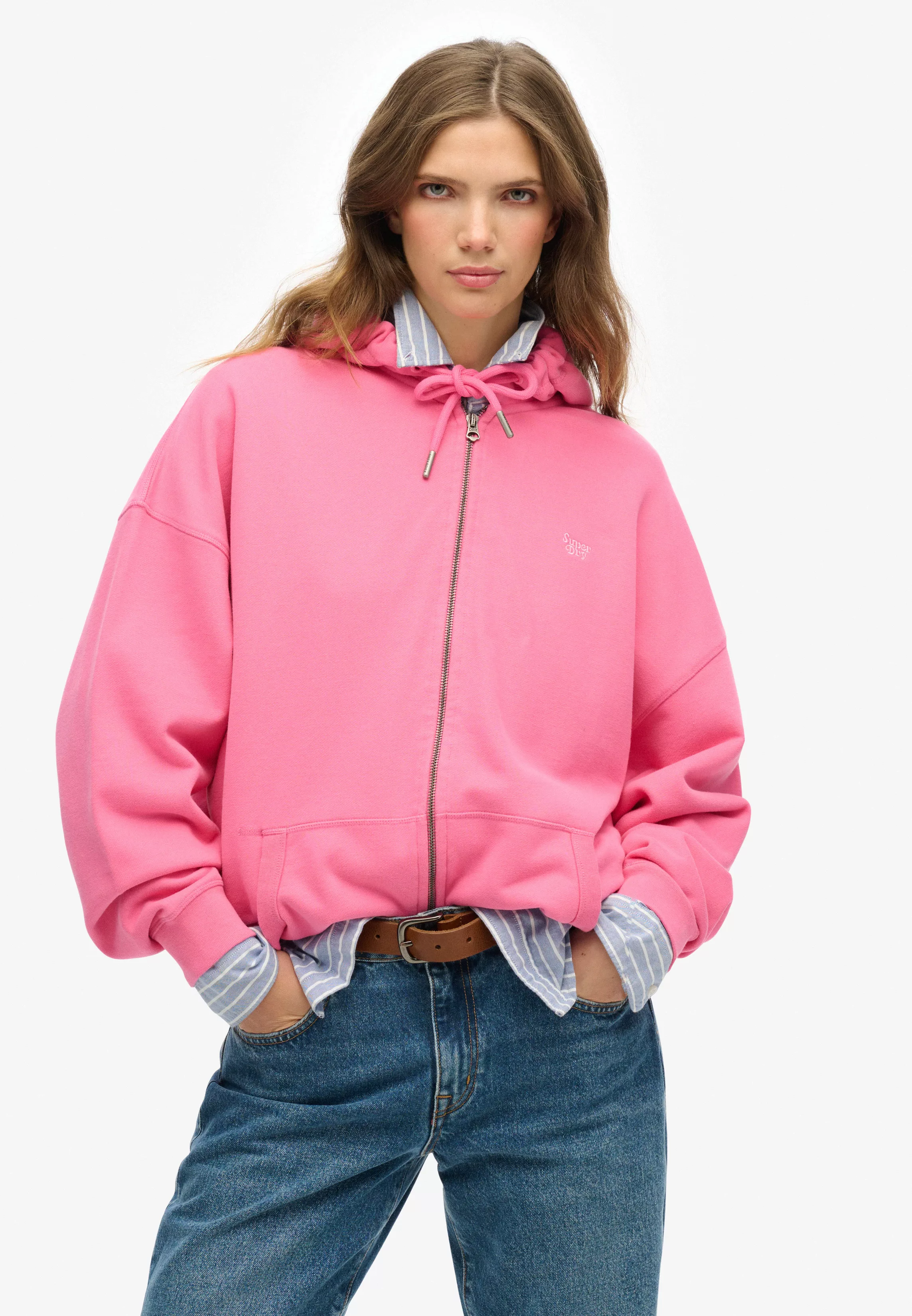 Superdry Kapuzensweatjacke "STUDIOS ZIP HOODIE" günstig online kaufen