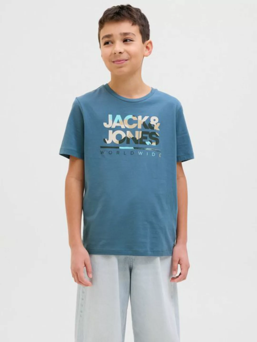 Jack & Jones Junior T-Shirt JJLUKE TEE SS CREW NECK JNR günstig online kaufen