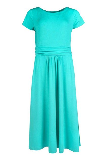 Lykka du Nord Sommerkleid Malinda solid Taillenraffung günstig online kaufen