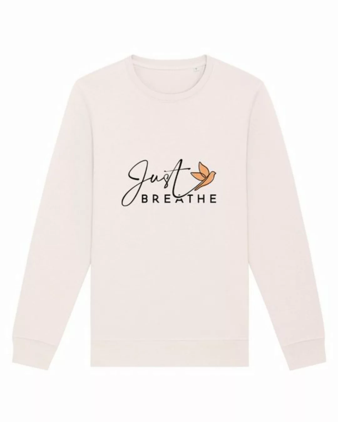 ANNIS Fashion & Accessoires Sweatshirt "JUST BREATHE 1.0" (1-tlg) hoher Bio günstig online kaufen