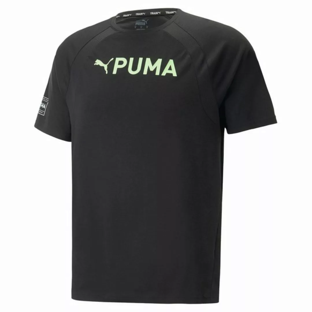 PUMA T-Shirt PUMA FIT ULTRABREATHE TRIB PUMA BLACK-FIZZY LIME günstig online kaufen