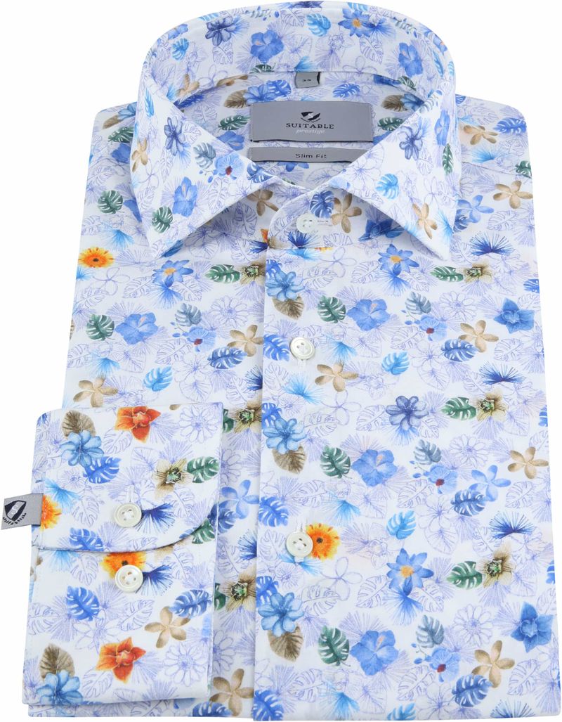 Suitable Prestige CAW Hemd Blumen - Größe 41 günstig online kaufen