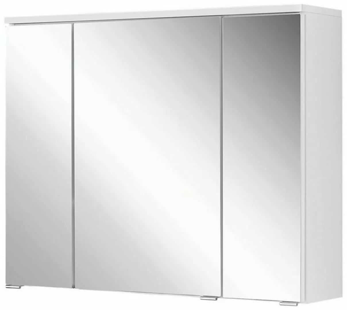 HELD MÖBEL Spiegelschrank Porta 80 cm ohne Beleuchtung weiß günstig online kaufen