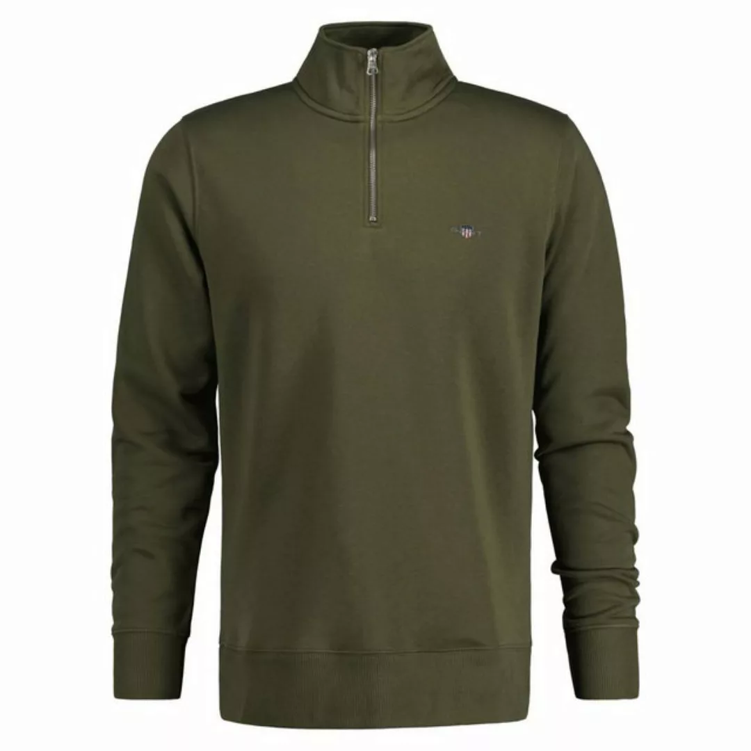 Gant Sweatshirt Shield Sweatshirt mit halblangem Reißverschluss günstig online kaufen