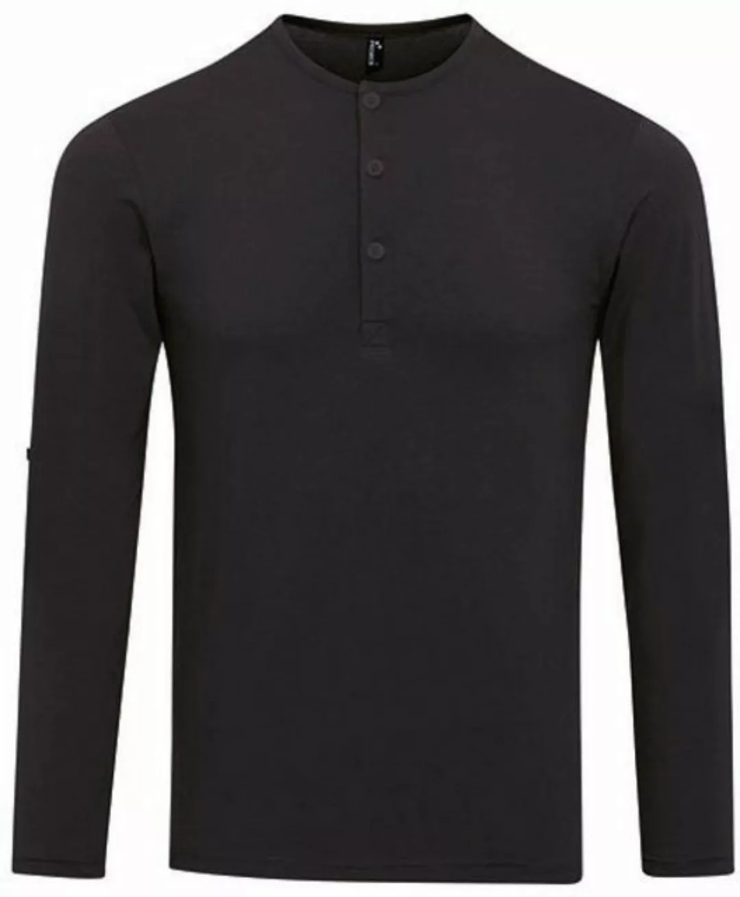 Premier Workwear Langarmshirt Herren Long-John Roll Sleeve Tee, Krempelärme günstig online kaufen