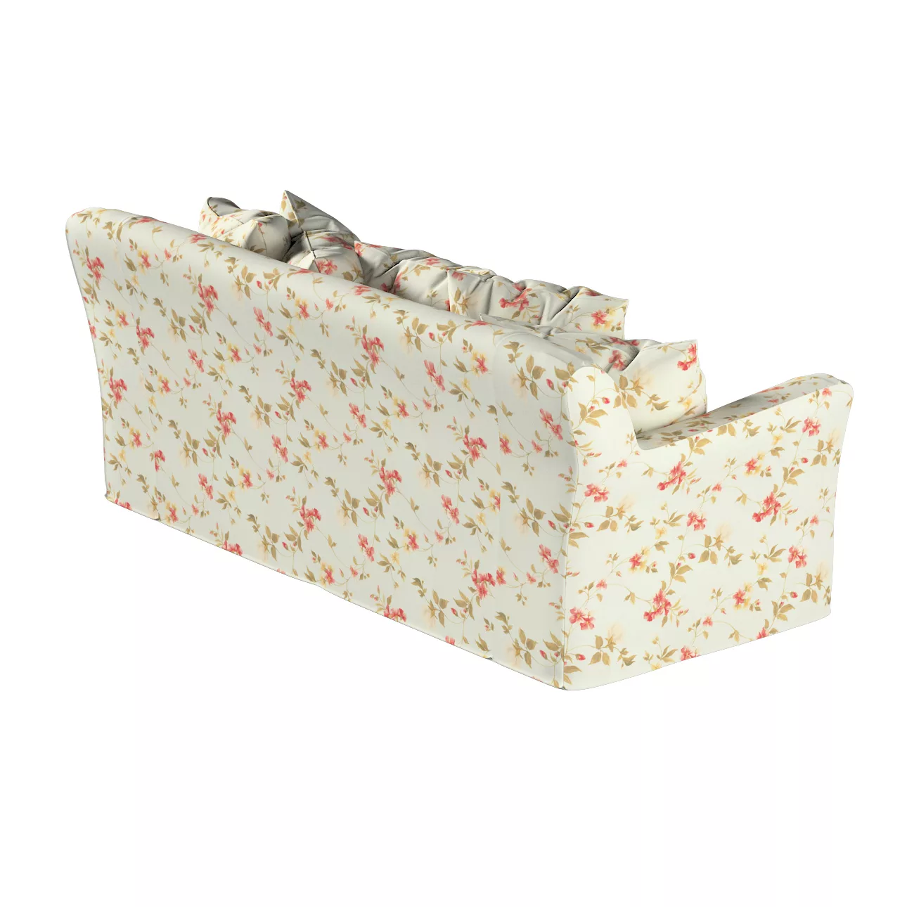 Bezug für Tomelilla Schlafsofa (normale Größe), blau-rosa, Sofahusse, Tomel günstig online kaufen