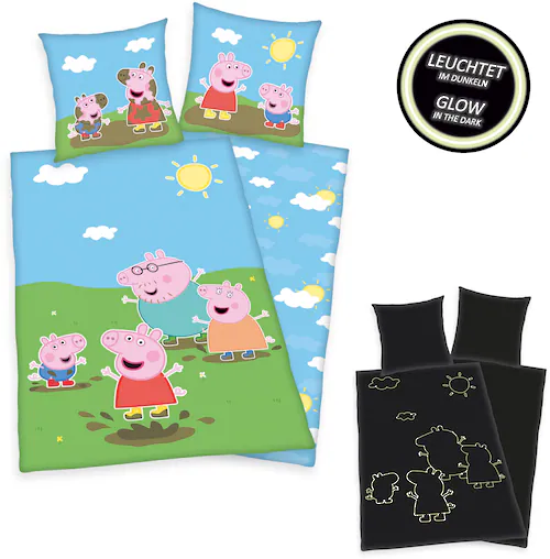 Peppa Pig Kinderbettwäsche »Peppa Pig«, mit tollem Peppa Pig Motiv günstig online kaufen