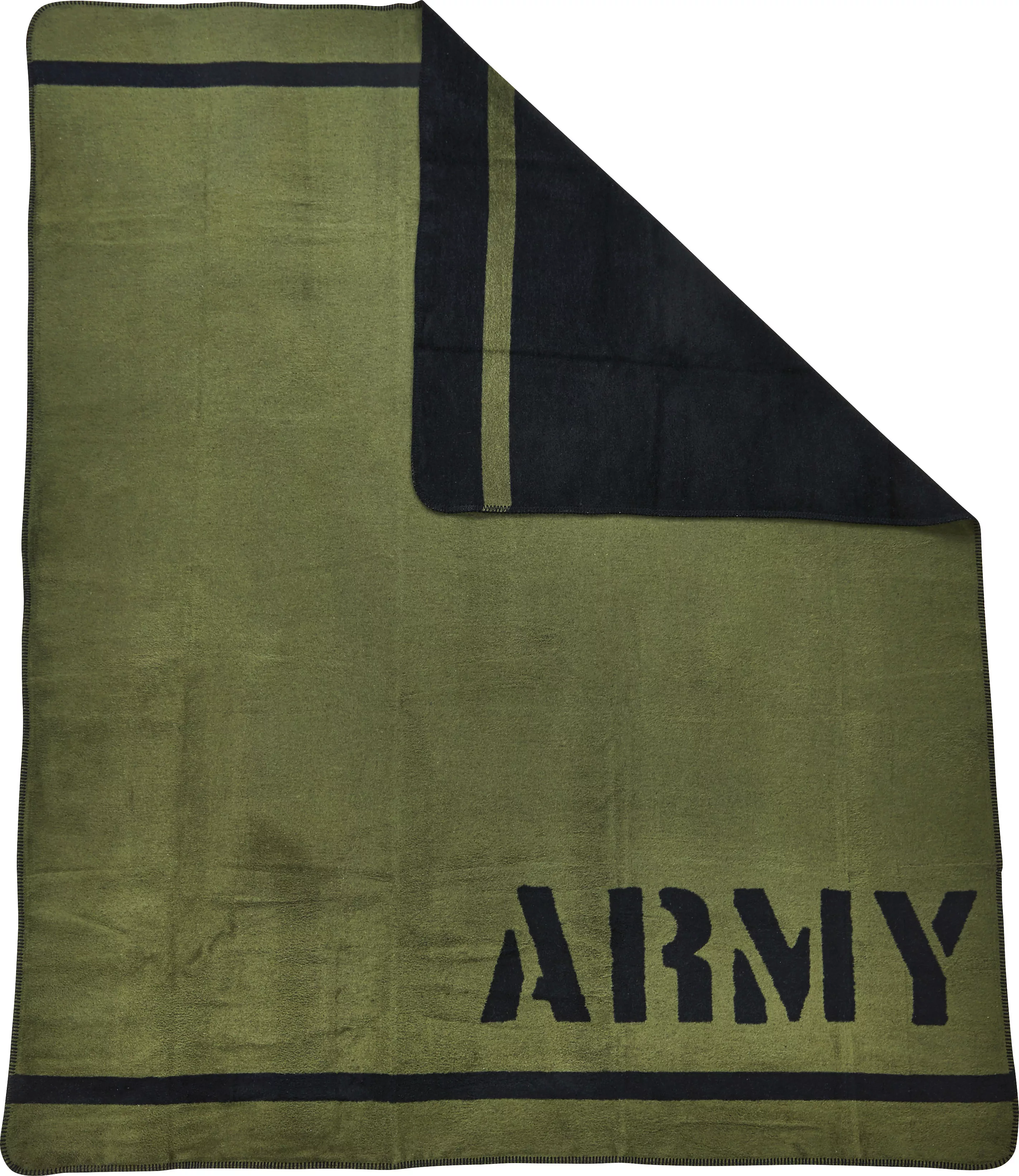 done.® Wohndecke »Army«, Wohndecke mit einfassender Ziernaht, Kuscheldecke günstig online kaufen
