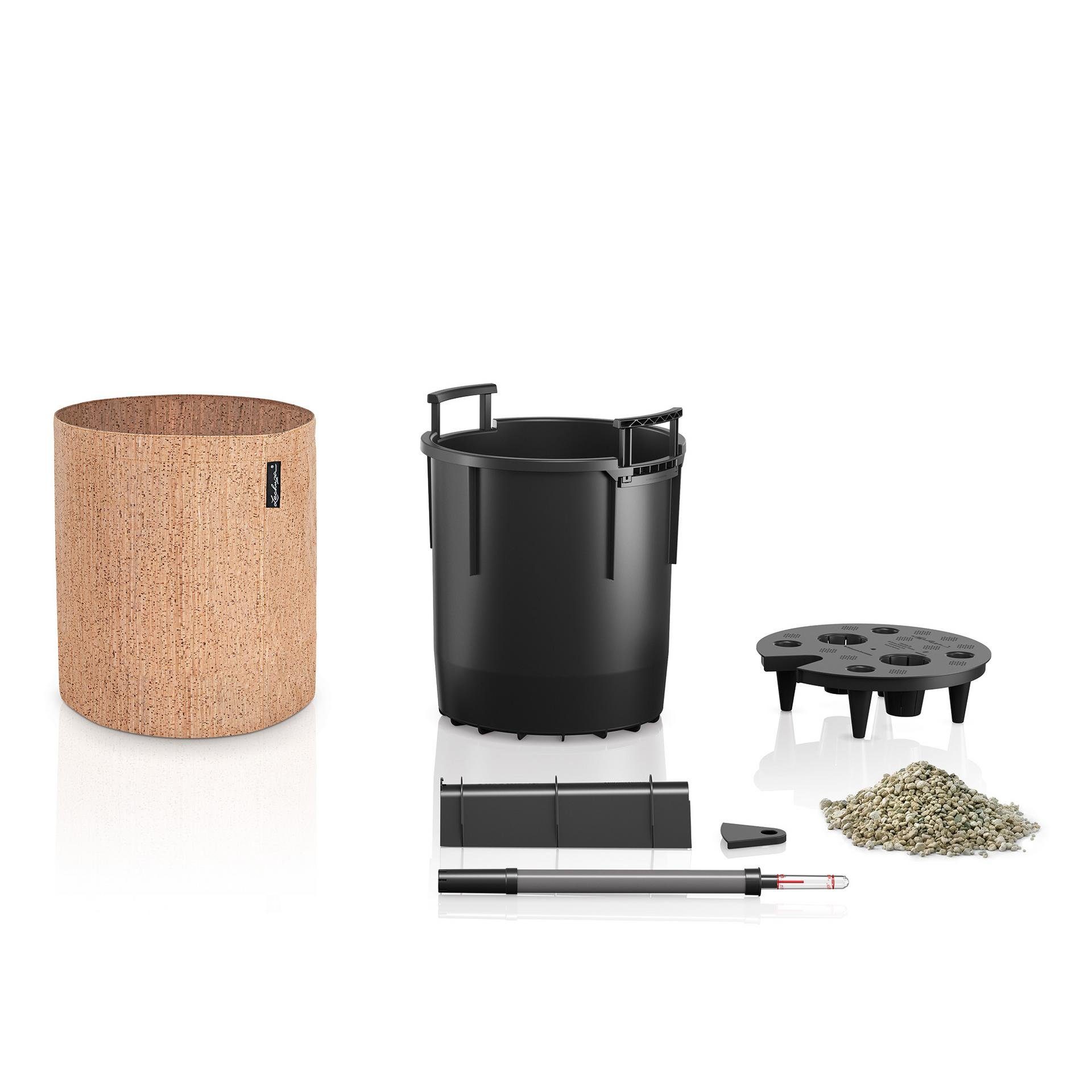 Lechuza® Blumentopf Pflanztopf Trendcover 32 Kork günstig online kaufen