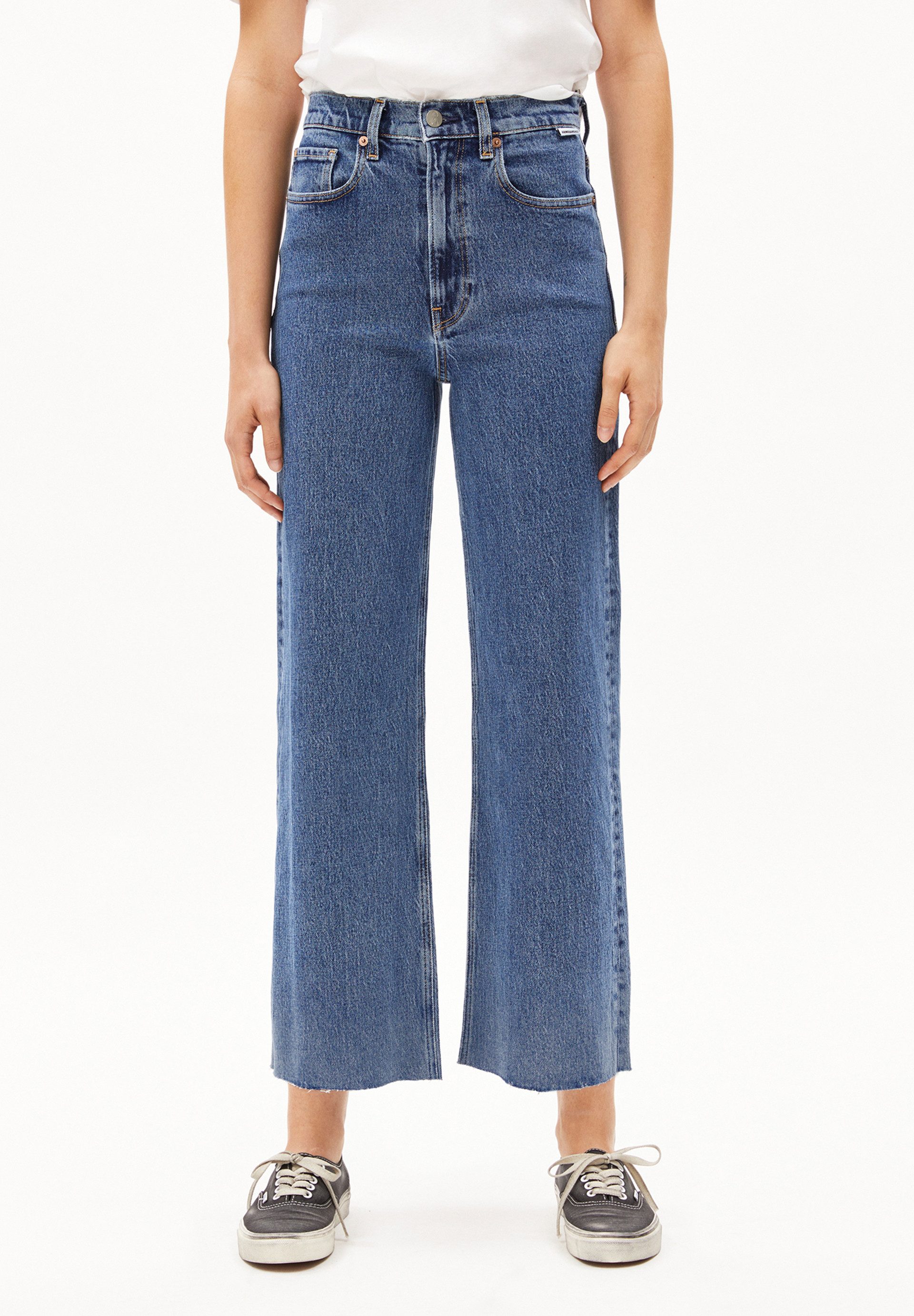 Armedangels Weite Jeans MURLIAA CROPPED (Comfort-Stretch, günstig online kaufen