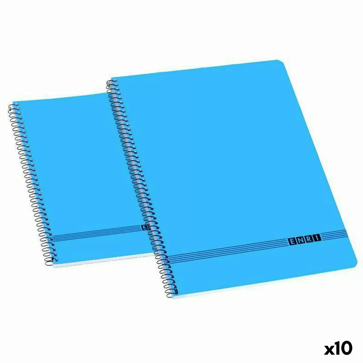 Notizbuch Enri A4 Blau (10 Stück) günstig online kaufen