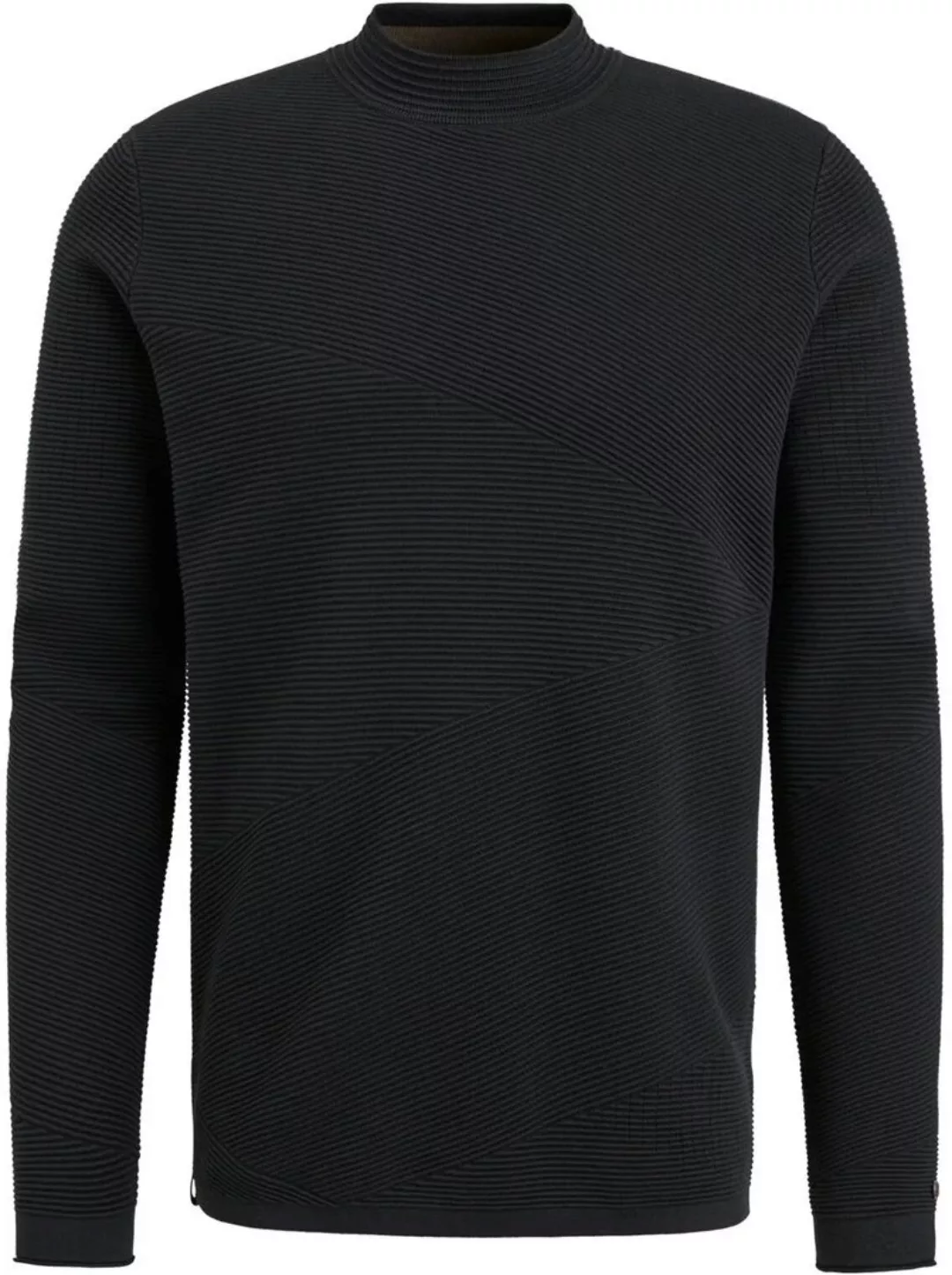 Cast Iron Turtleneck Pullover Schwarz - Größe L günstig online kaufen