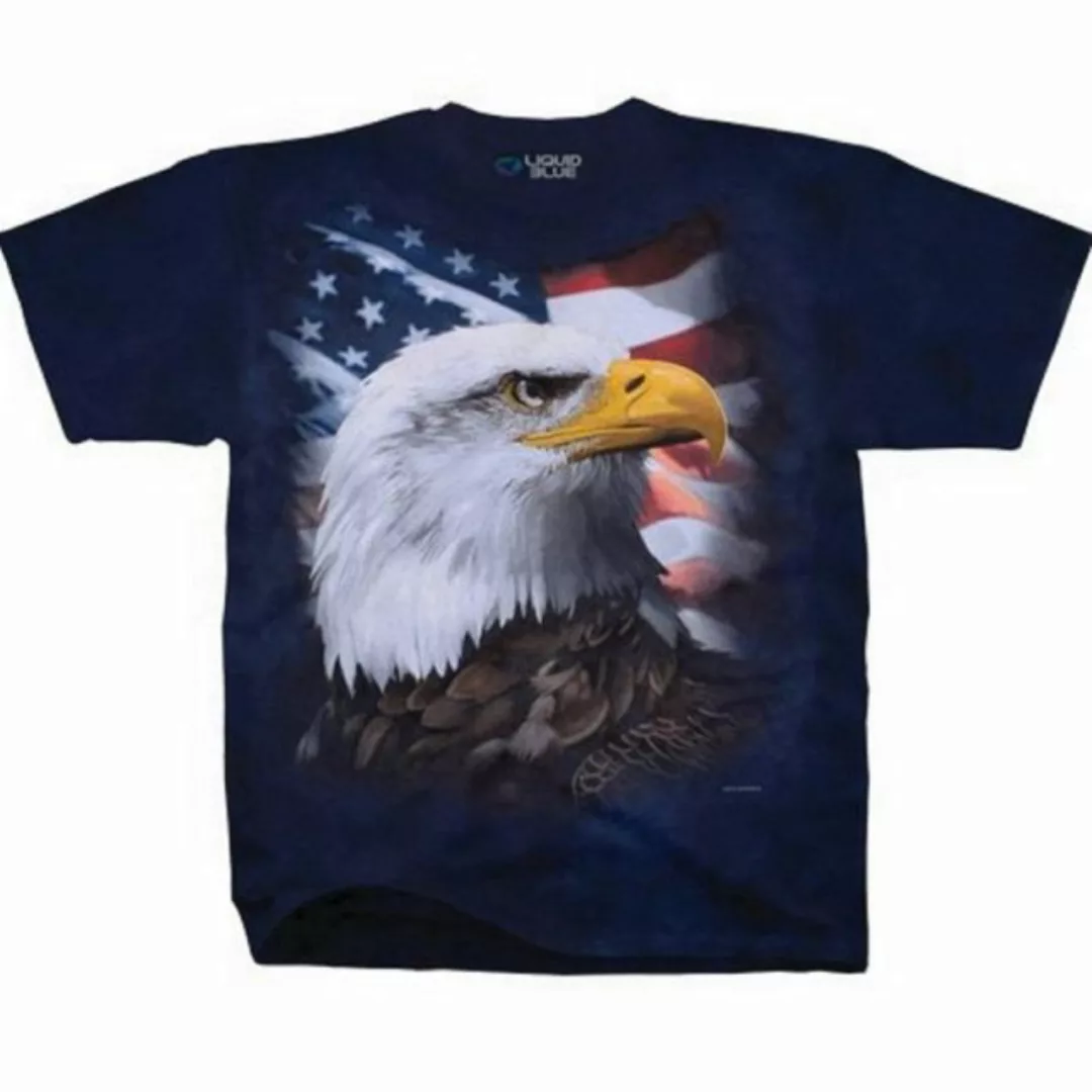 Liquid Blue T-Shirt American Bald Eagle / USA Adler günstig online kaufen