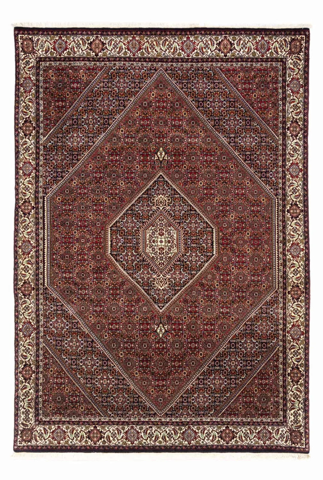 morgenland Wollteppich »Bidjar Takab Medaillon Rosso 280 x 191 cm«, rechtec günstig online kaufen