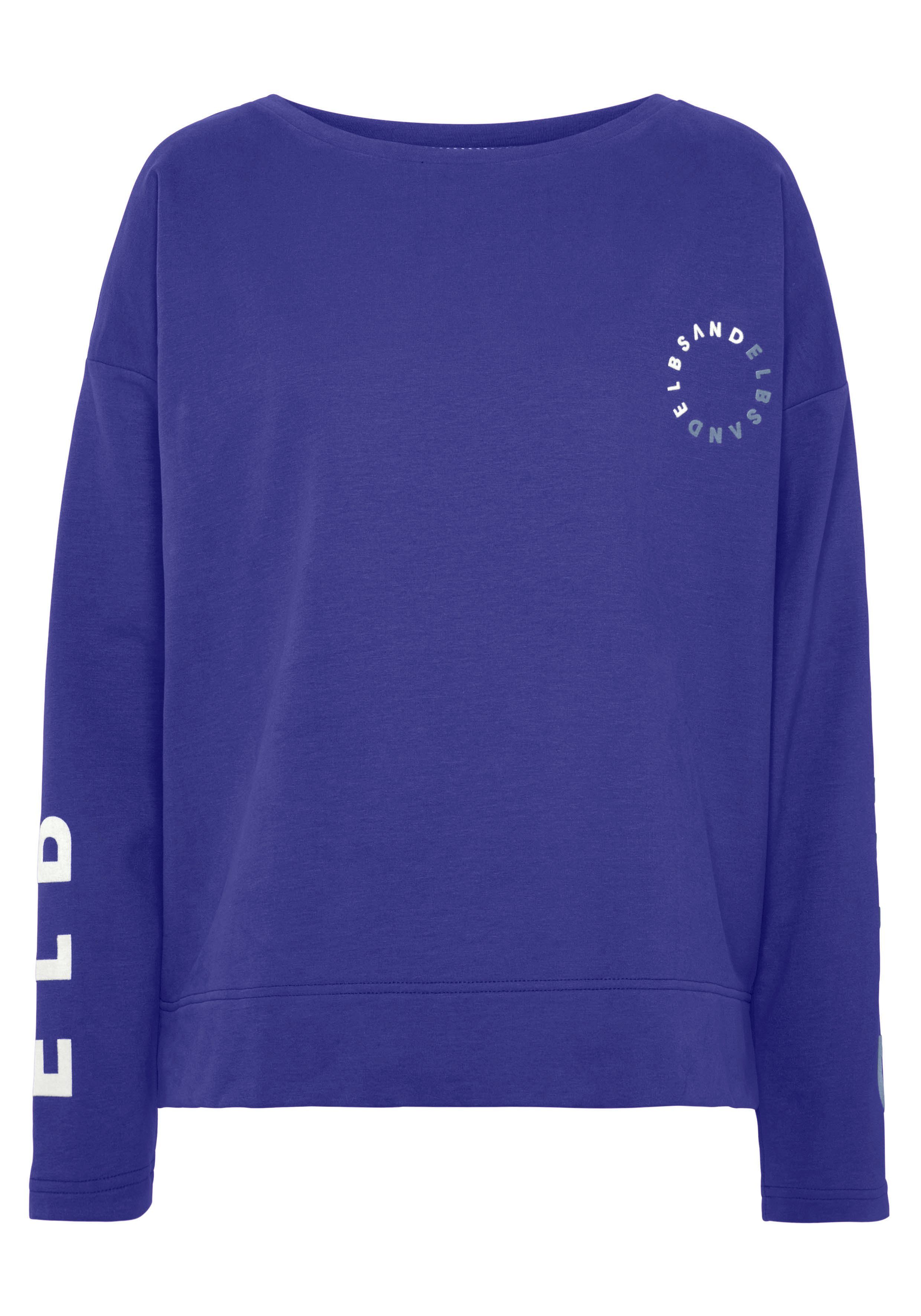 Elbsand Sweatshirt Anvor mit Logoprints auf günstig online kaufen