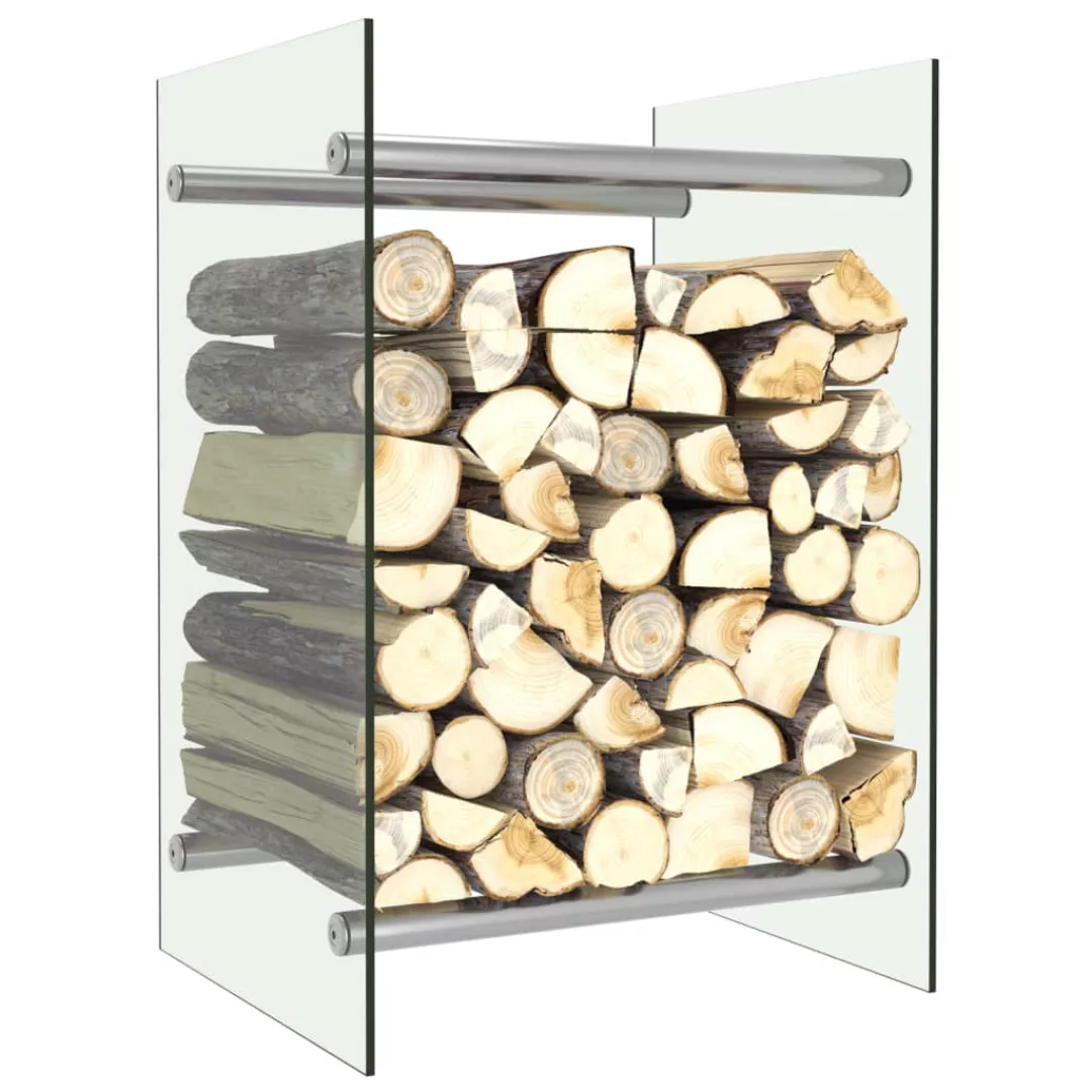 Brennholzregal Transparent 40 X 35 X 60 Cm Glas günstig online kaufen