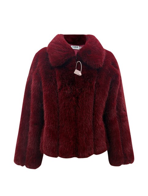 GINI LONDON Outdoorjacke Gini Zip Front Faux Fur Gini Zip Front Kunstfell k günstig online kaufen