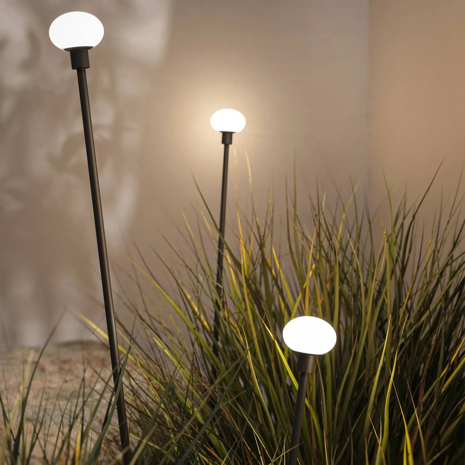 Karman LED-Wegeleuchte MINUIT, Höhe 210 cm, schwarz, IP65 günstig online kaufen
