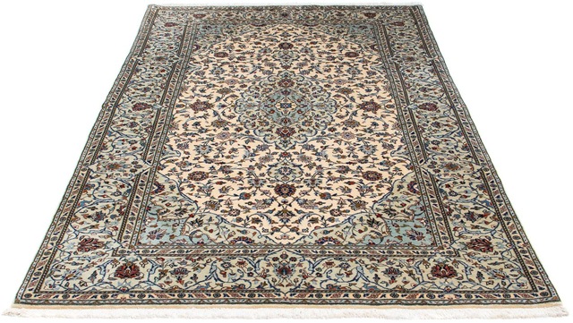morgenland Orientteppich »Perser - Keshan - 216 x 136 cm - beige«, rechteck günstig online kaufen