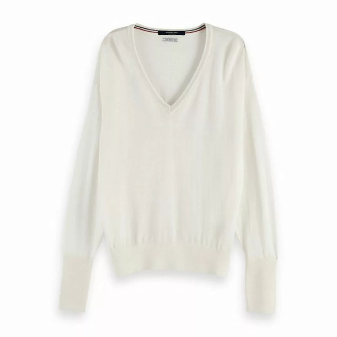 Maison Scotch Fleecepullover Maison Scotch Damen Pullover Merino Wool V Nec günstig online kaufen