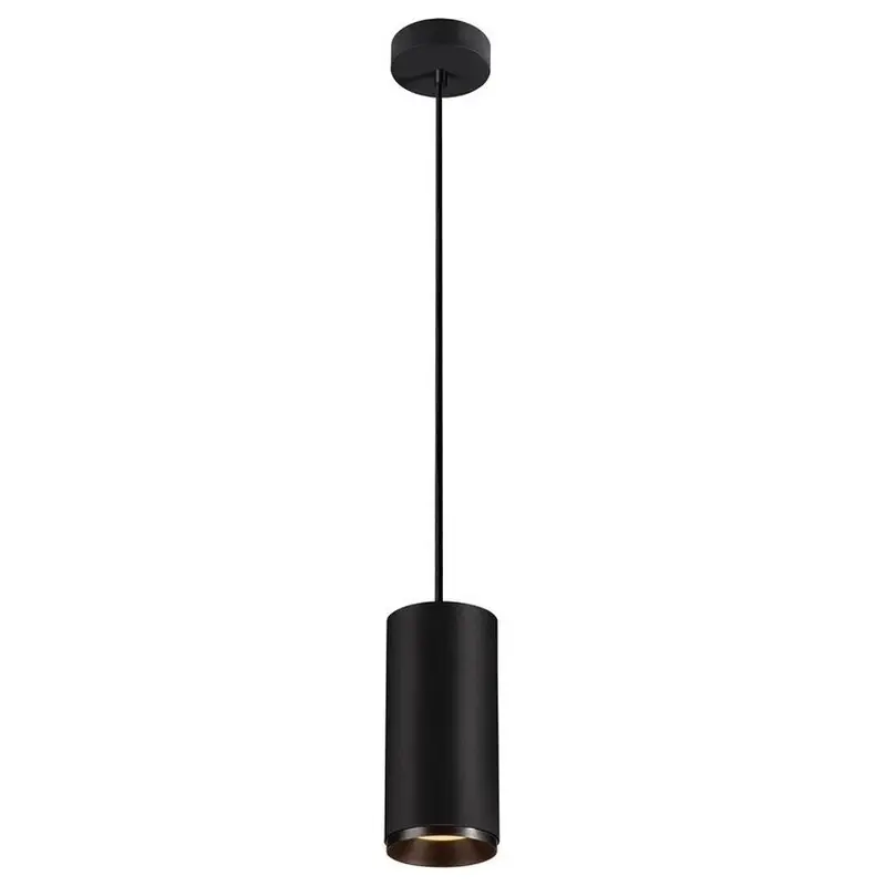 LED Pendelleuchte Numinos in Schwarz 28W 2475lm 2700K 60° günstig online kaufen