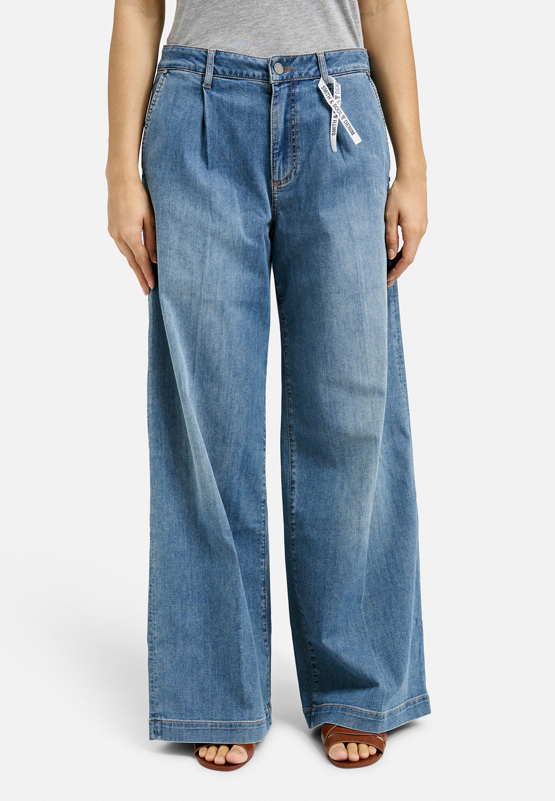 Smith & Soul Weite Jeans mit günstig online kaufen