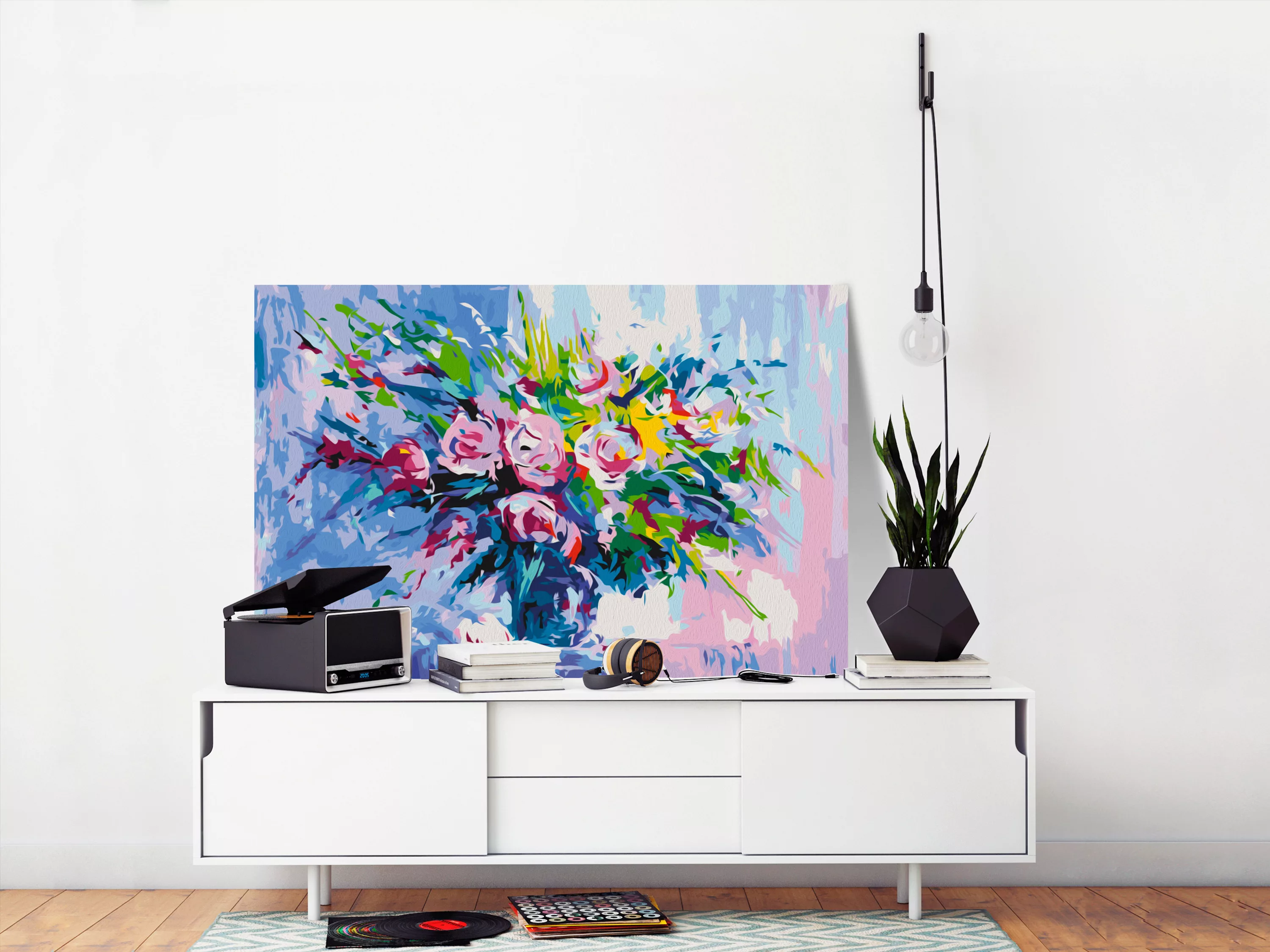 Malen Nach Zahlen - Colorful Bouquet günstig online kaufen