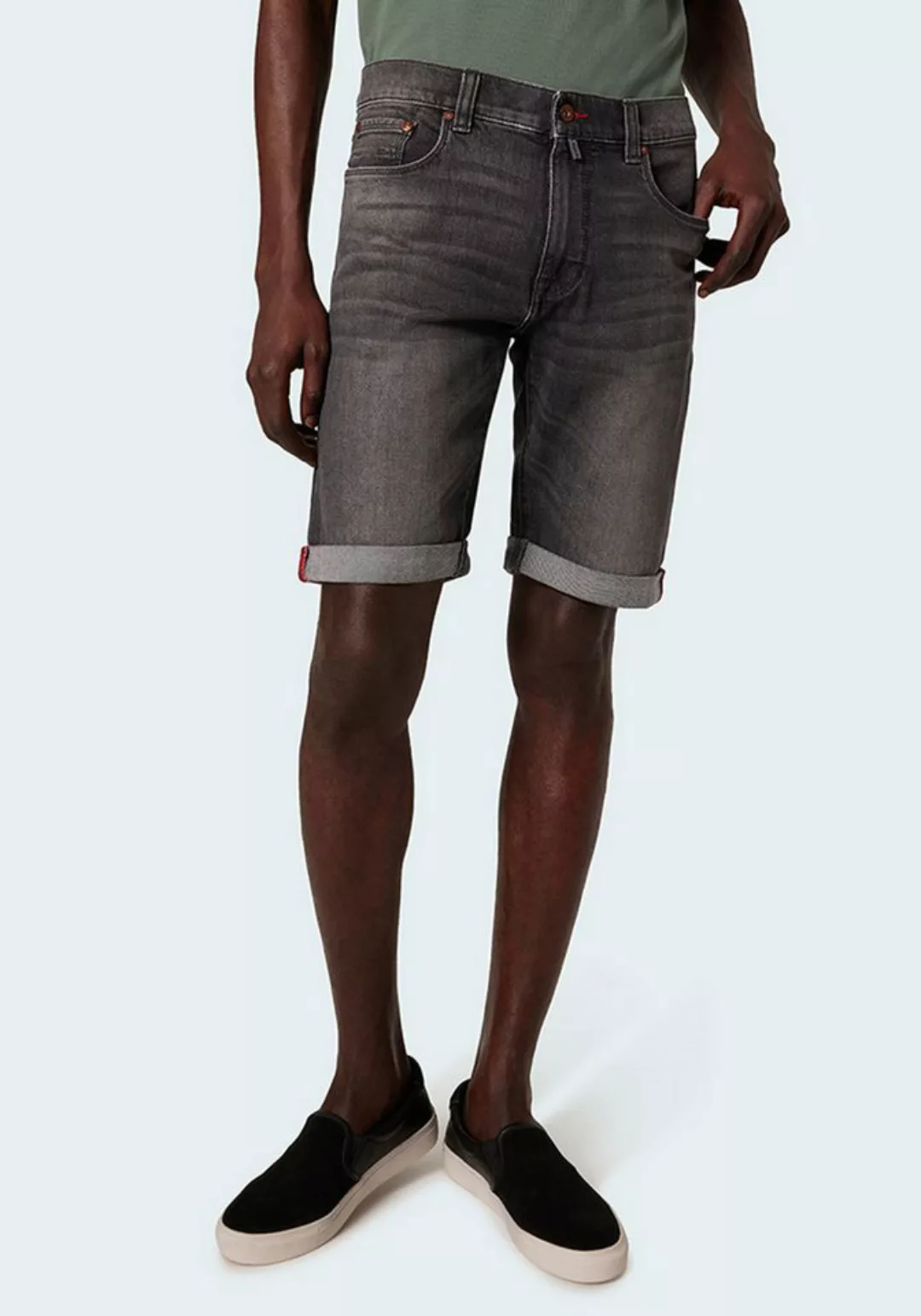 Pierre Cardin Jeansshorts Lyon Tapered Bermuda Stretchdenim günstig online kaufen