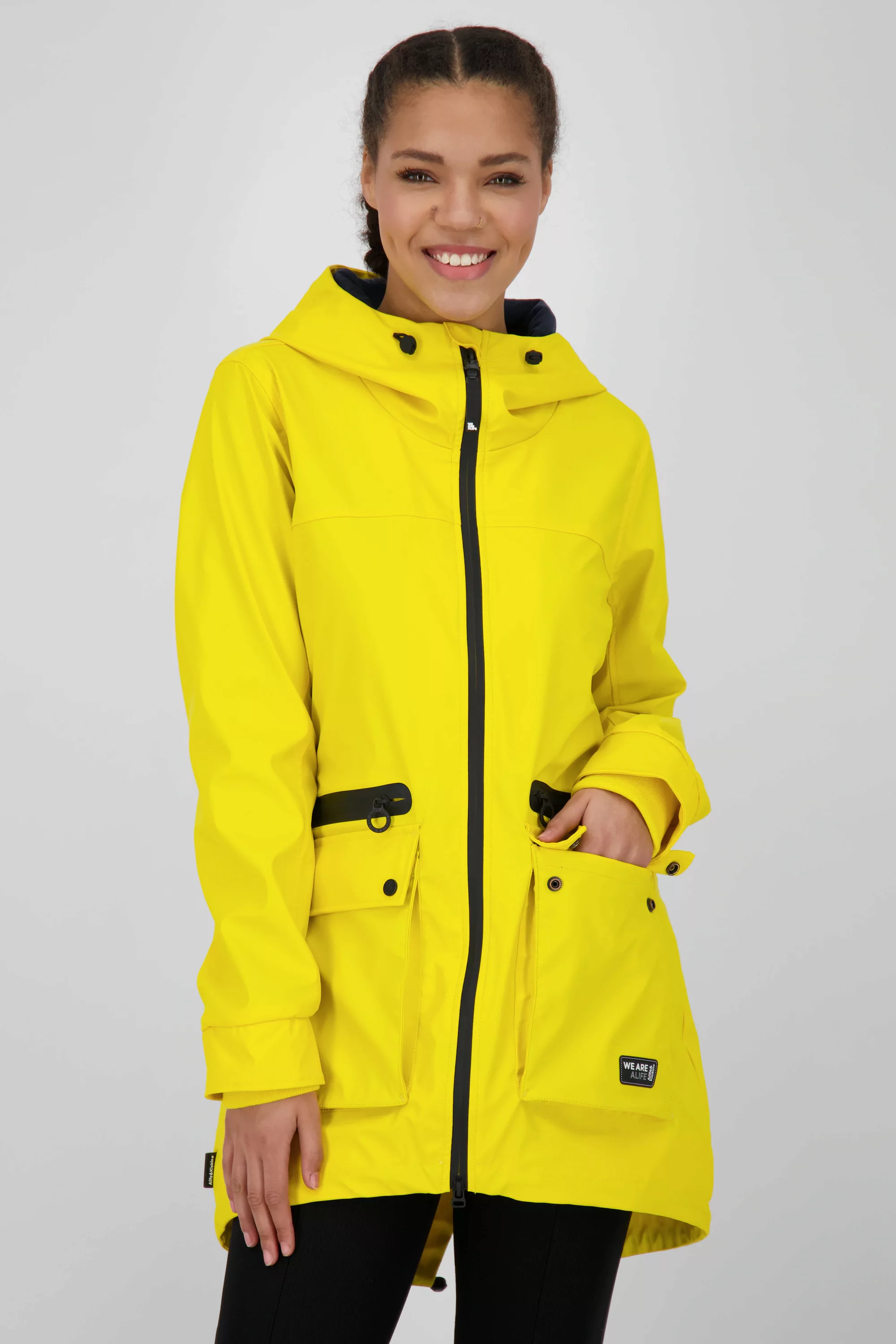 Alife & Kickin Outdoorjacke Jacke AudreyAK Raincoat günstig online kaufen