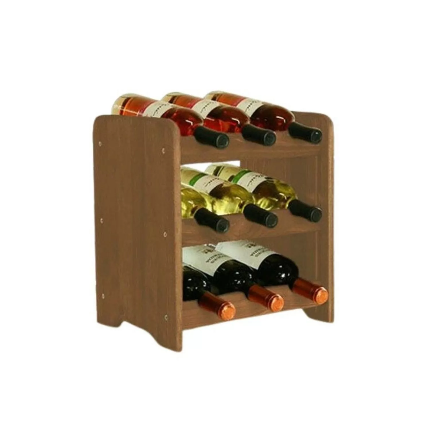 PROREGAL Weinregal Pinotwine C HxBxT 36 x 34,4 x 26,5 cm 9 Flaschen Massive günstig online kaufen