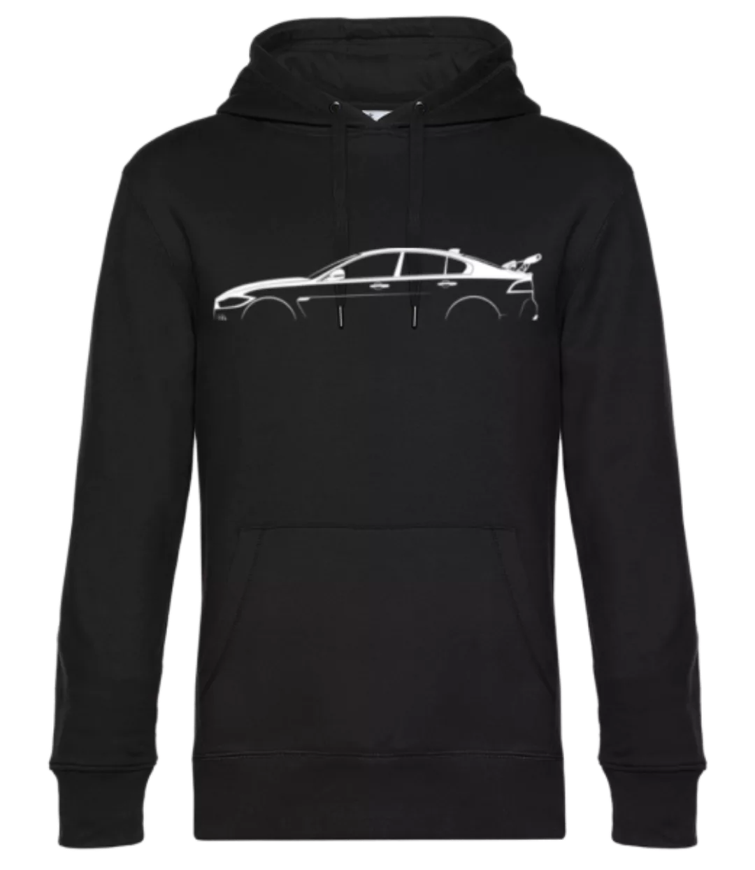 'Jaguar XE Project 8' Silhouette · Unisex Premium Hoodie günstig online kaufen