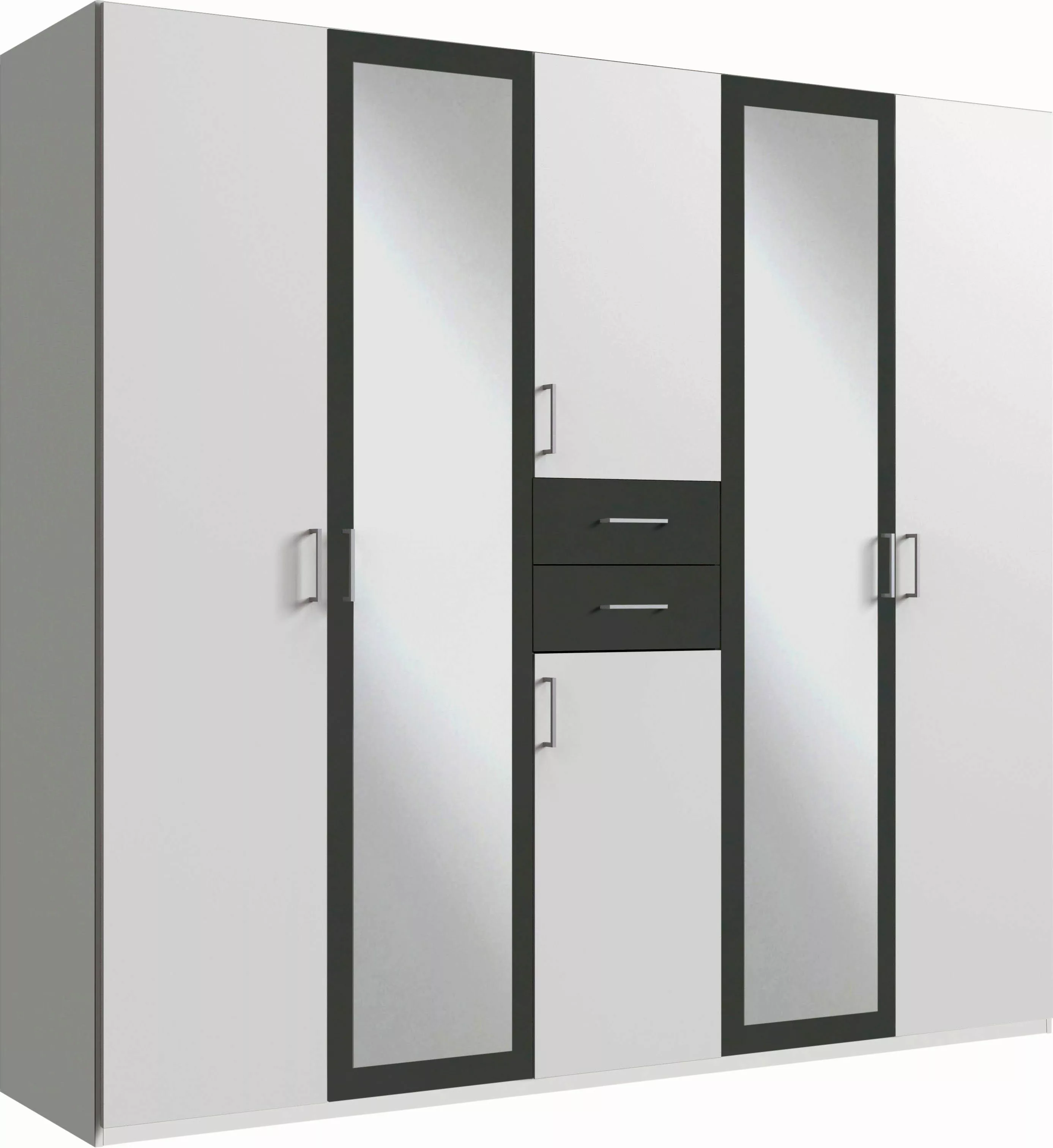Wimex Kleiderschrank "Diver Drehtürenschrank mit Spiegel, 180, 225 o. 270cm günstig online kaufen