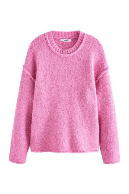 Next Rundhalspullover Weicher Strickpullover Rundhalsausschnitt Wolle (1-tl günstig online kaufen