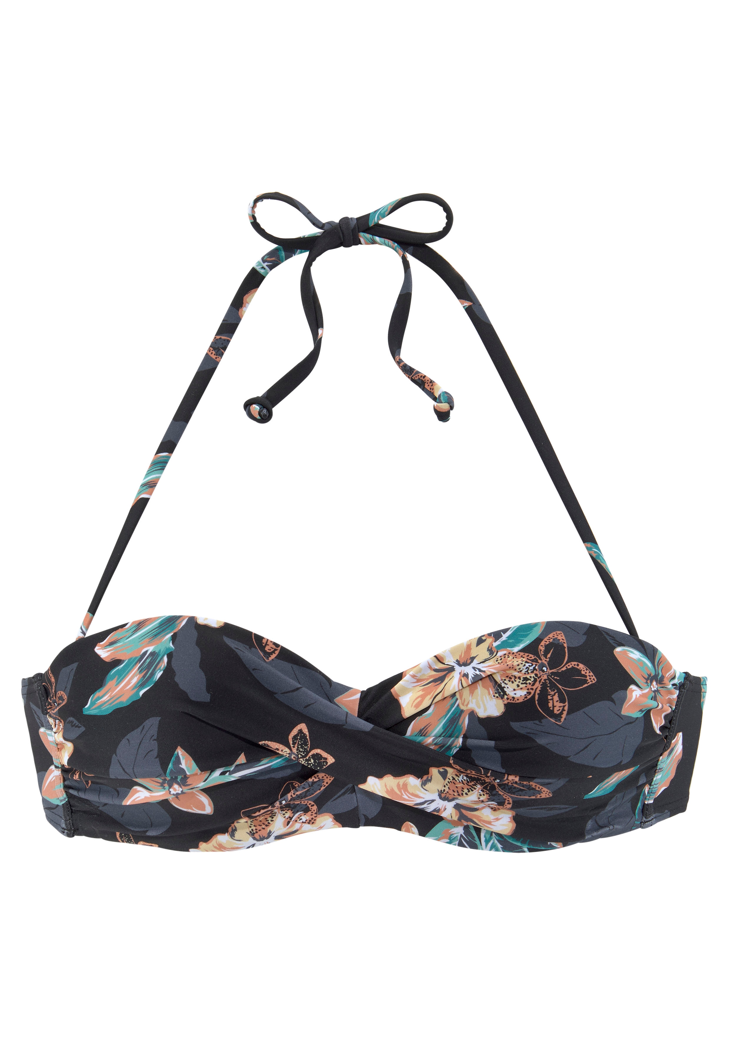 Venice Beach Bügel-Bandeau-Bikini-Top "Lori", mit modernem Print günstig online kaufen