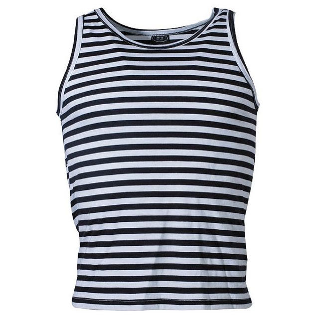 MFH Muskelshirt Marine Tank-Top, weiß-blau (1-tlg) Tank-Top günstig online kaufen