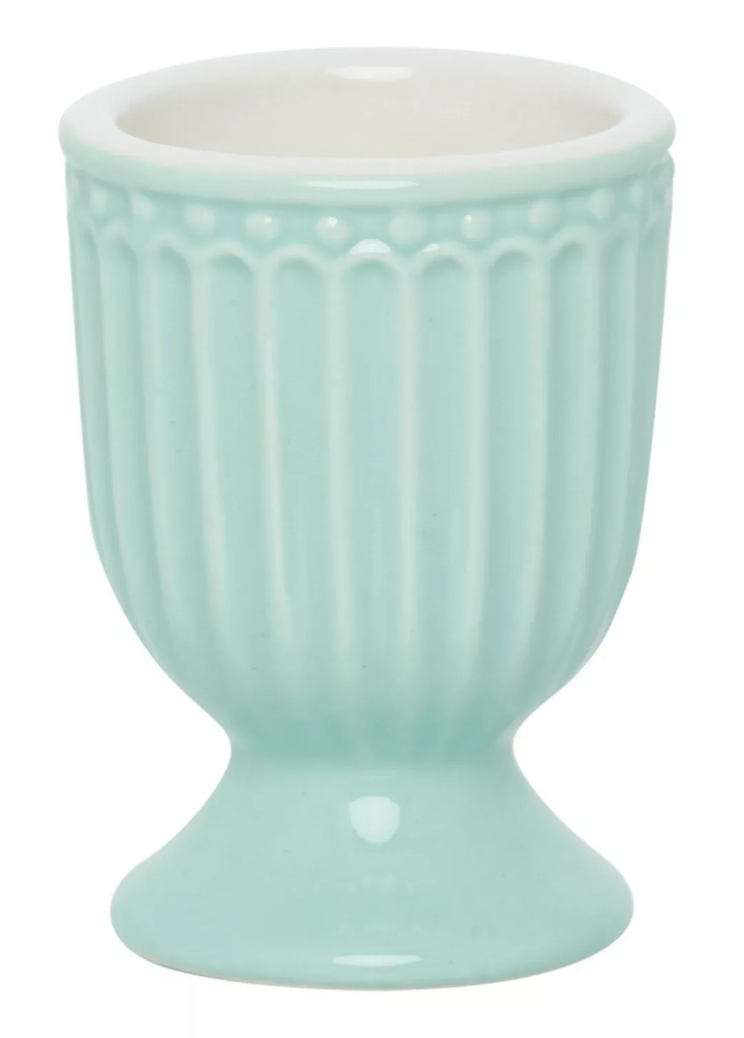 Greengate Eierbecher Alice Cool Mint Porzellan Grün günstig online kaufen