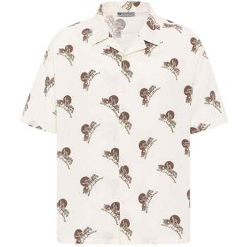 Dandalo  Hemdbluse Jaap Oversize Print Detailed Lapel Collar Short Sleeve S günstig online kaufen