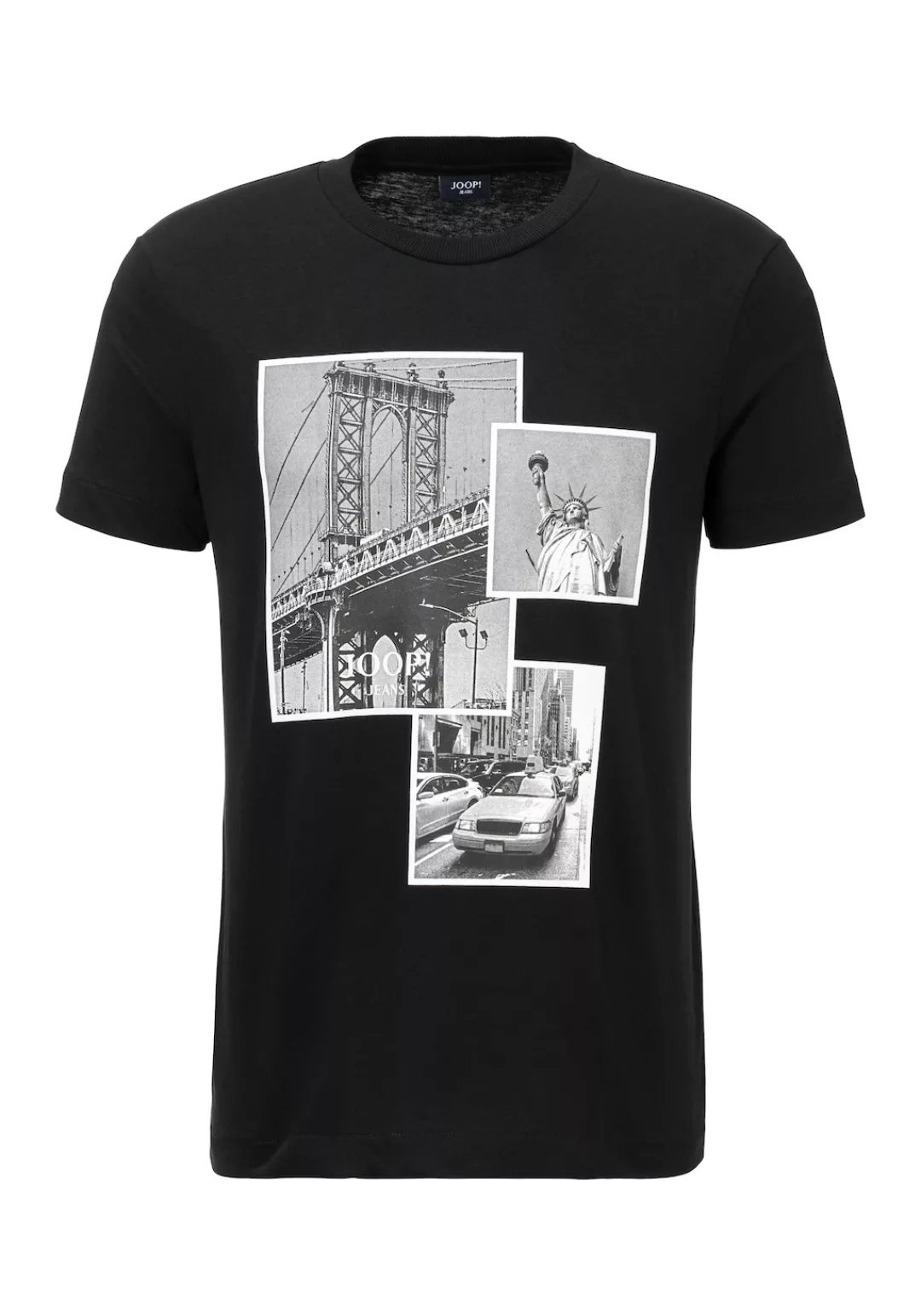 Joop Jeans T-Shirt Dismas mit Frontprint günstig online kaufen