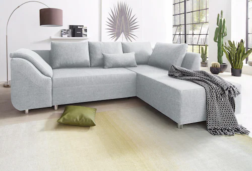 COLLECTION AB Ecksofa "Sally L-Form", mit und ohne Bettfunktion, inklusive günstig online kaufen