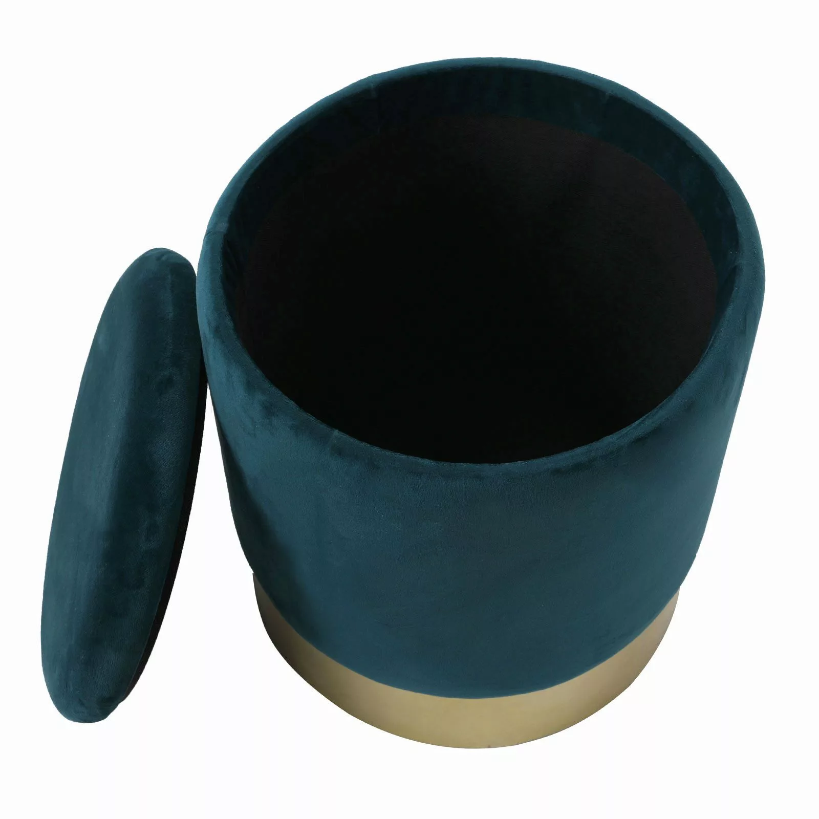 Amagohome Sitzhocker Samthocker Ø 31 H günstig online kaufen