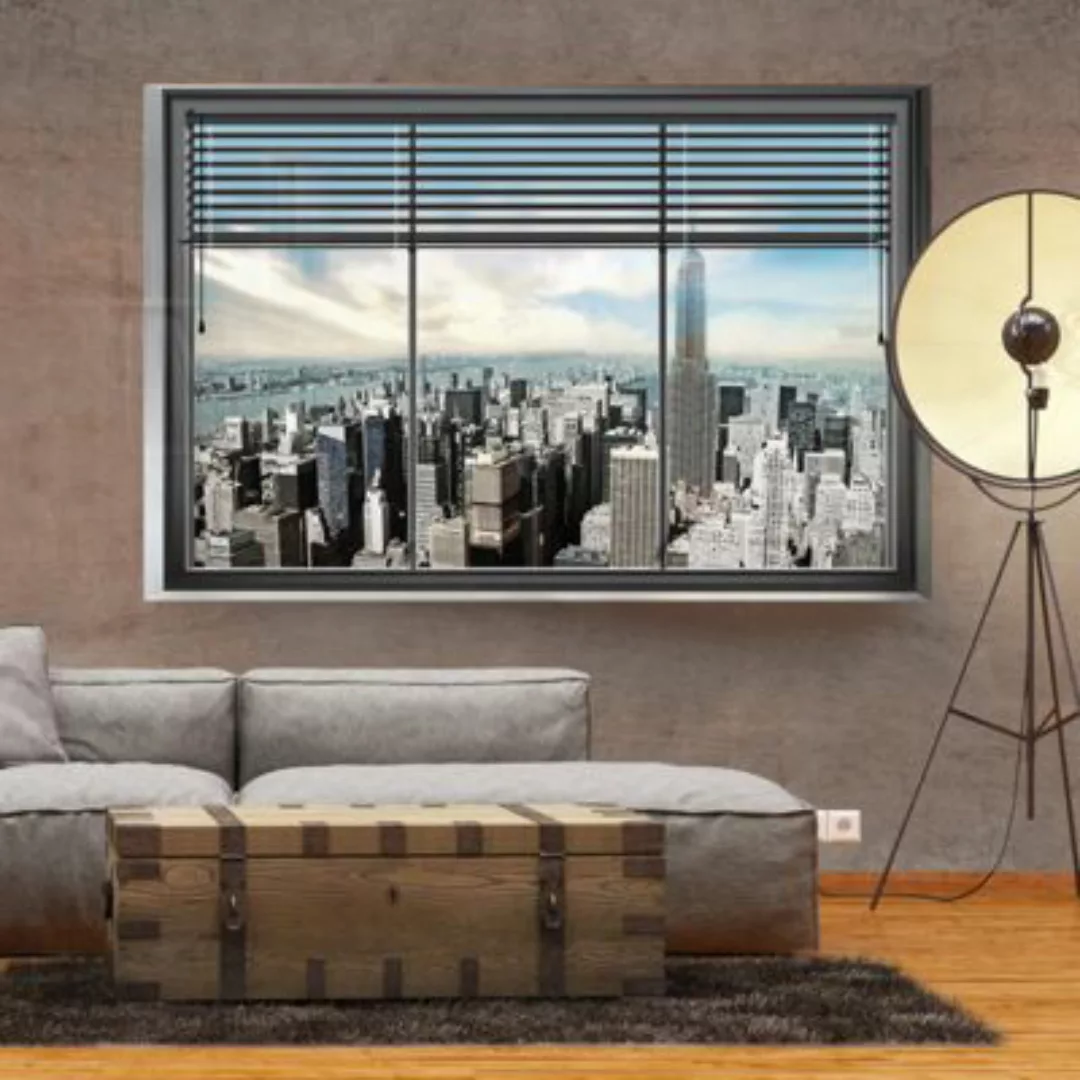 artgeist Fototapete New York Fenster mehrfarbig Gr. 200 x 140 günstig online kaufen