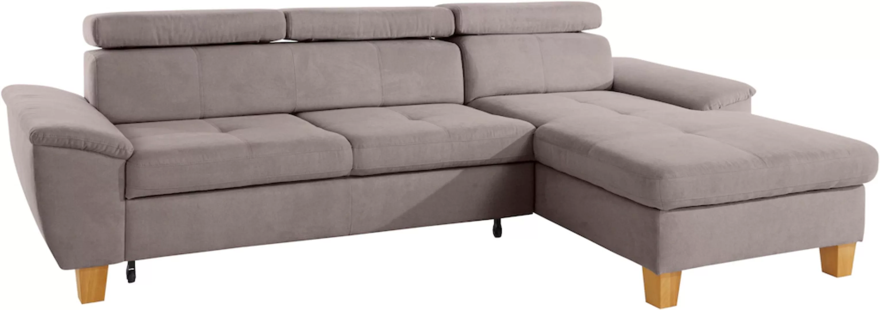 exxpo - sofa fashion Ecksofa "Enya, aufwendige Detailverarbeitung, hoher Si günstig online kaufen