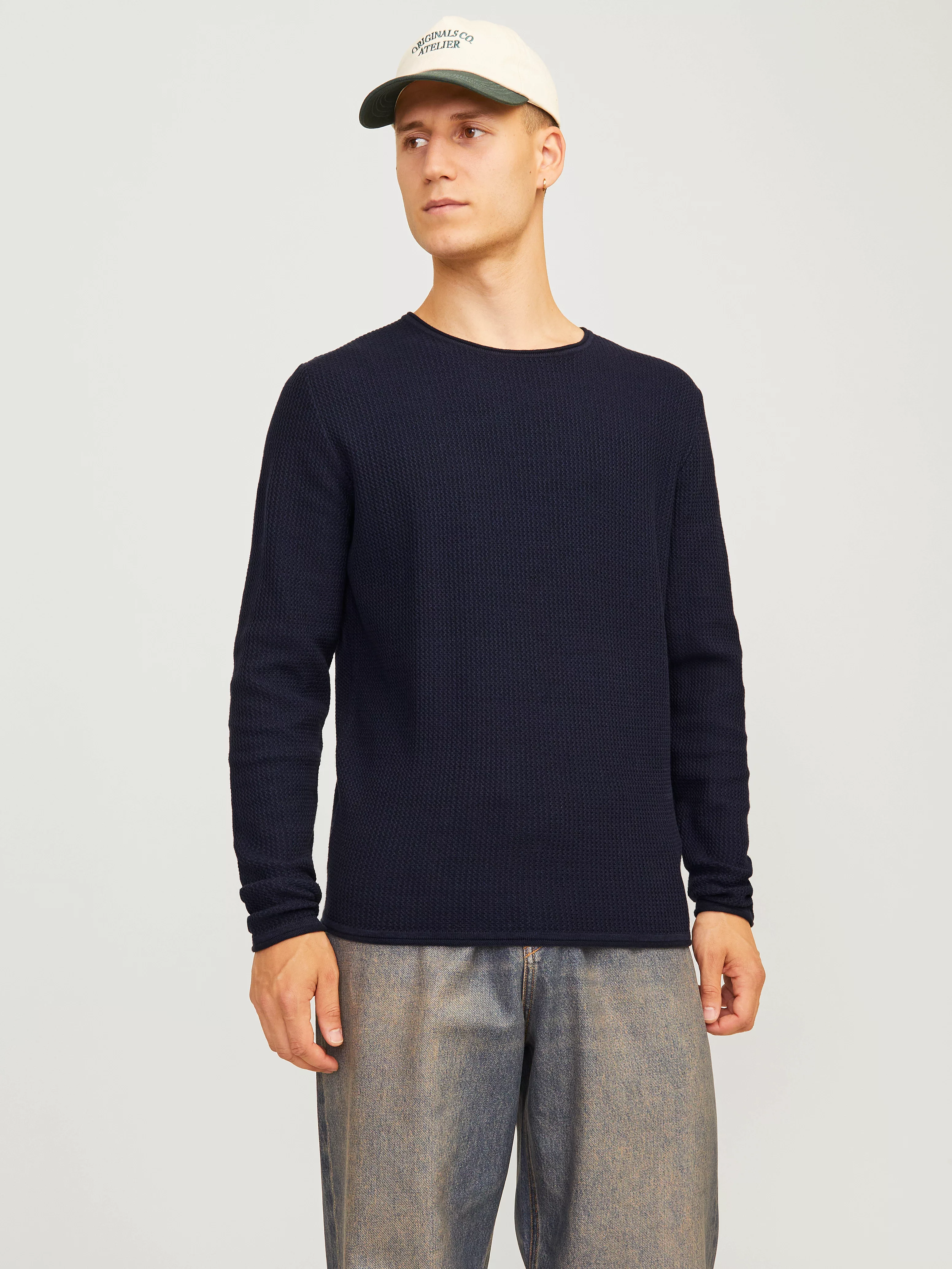 Jack & Jones Rundhalspullover JJECOOPER KNIT CREW NECK NOOS günstig online kaufen