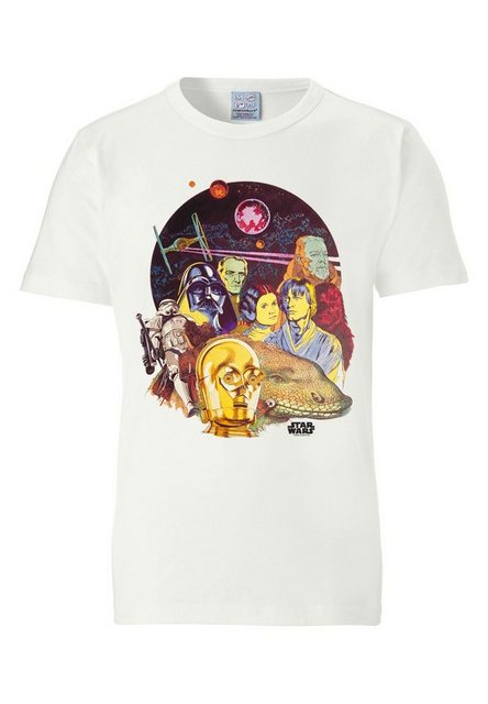 LOGOSHIRT T-Shirt Star Wars mit hochwertigem Siebdruck günstig online kaufen